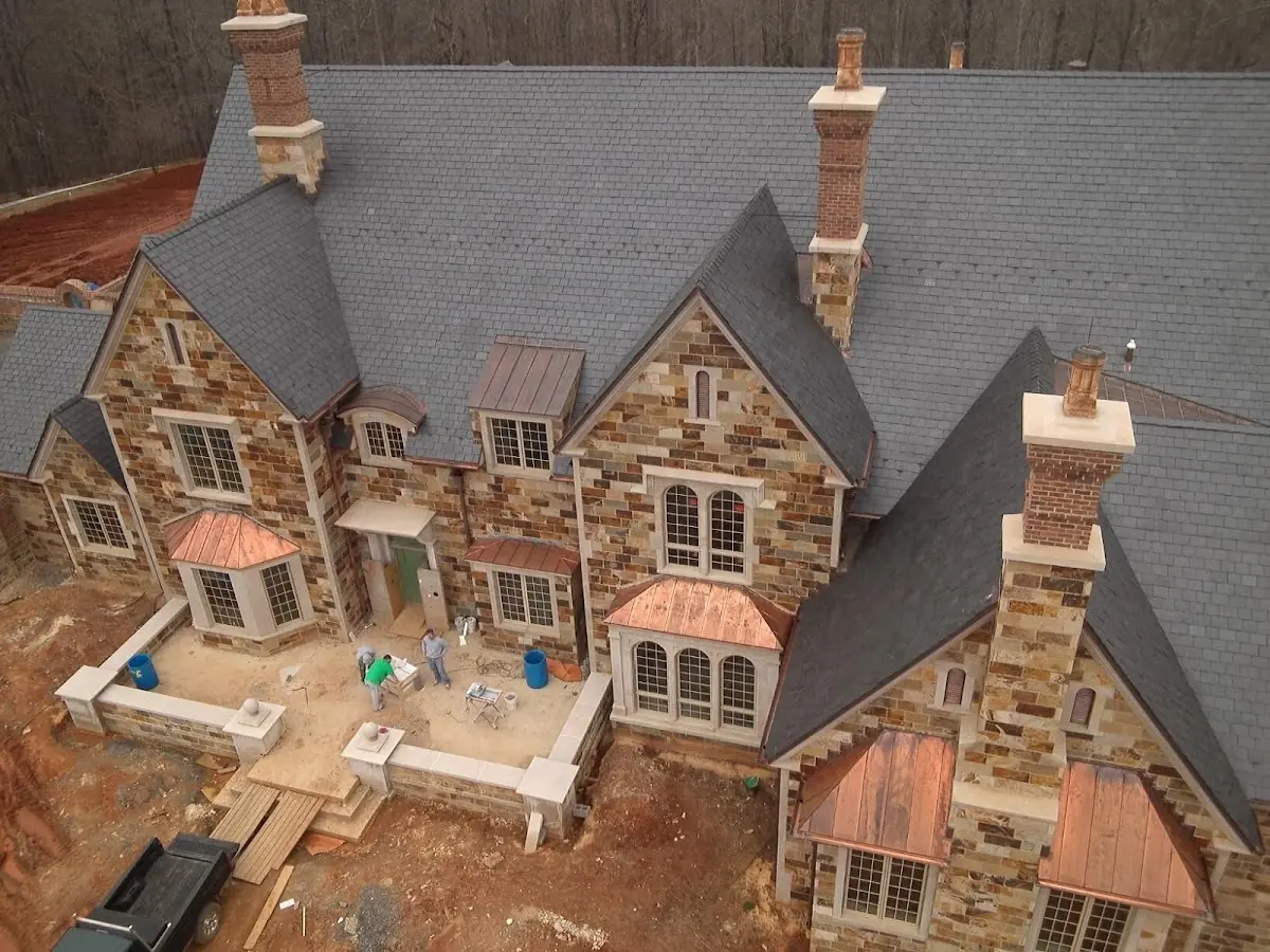 Craftsman Roofing Gutter Guard Installation project in Danville